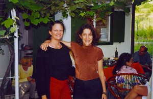 Jeanne Finley and Lynne Sachs in Sarajevo