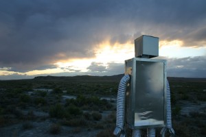 Robot at Zaqistan by Zaq Landsberg