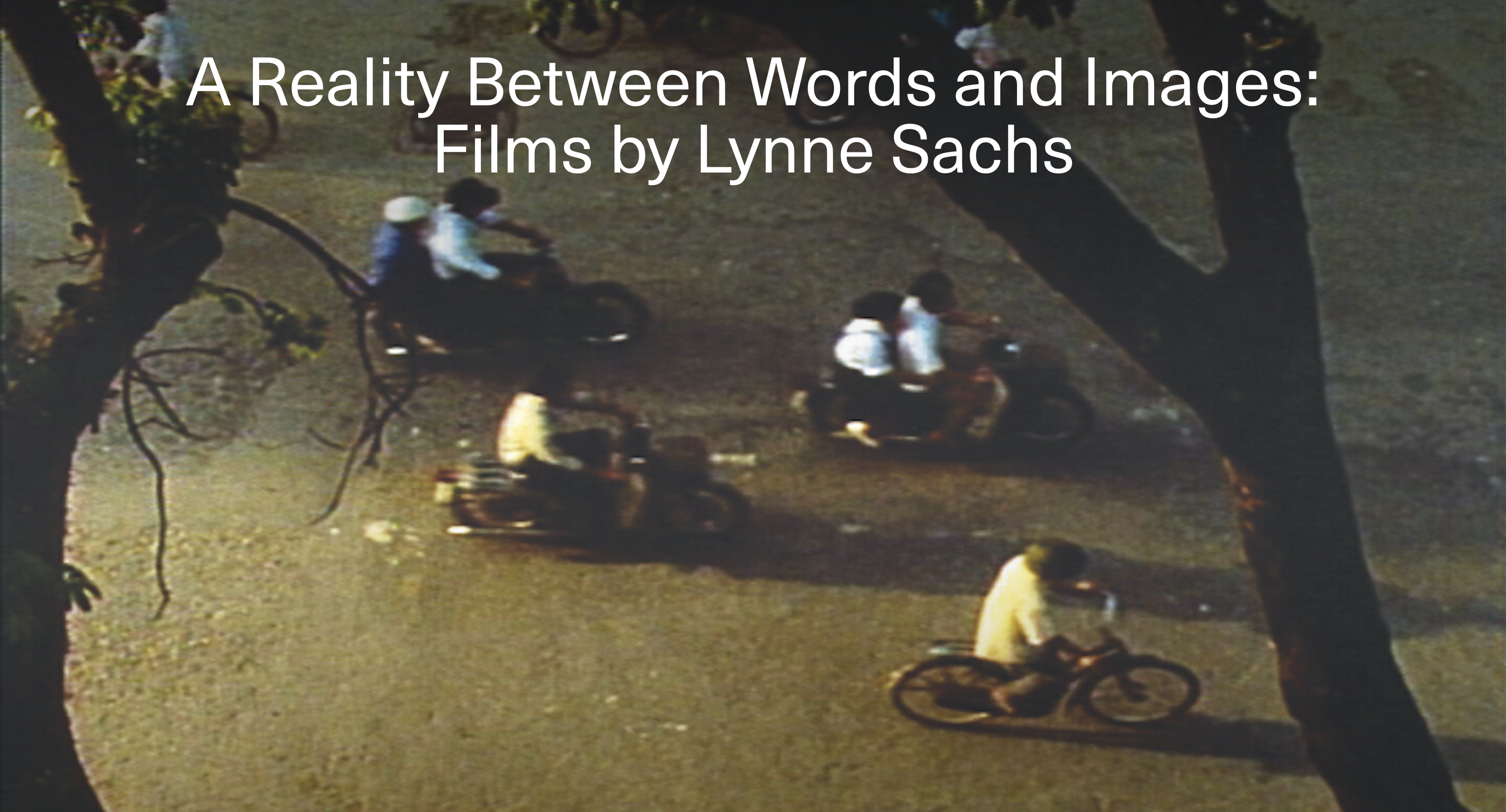 Figure and I Lynne Sachs experimental documentary filmmaker picture image